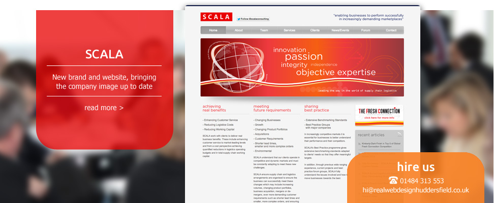 Scala Brand Design and Website